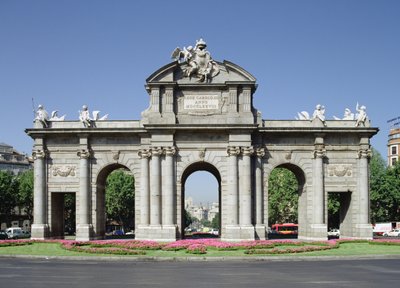 Vue de la porte d